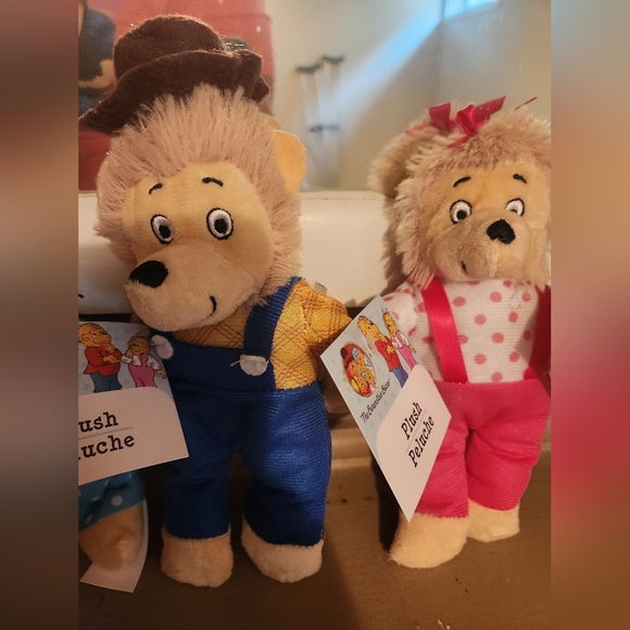 SET OF 4 NWT PBS BERENSTAIN BEARS PLUSH - Picture 4 of 6